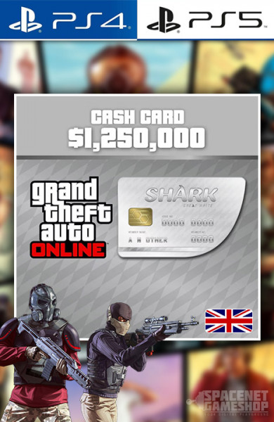 Grand Theft Auto V GTA 5 Online: Great White Shark Cash Card [UK]